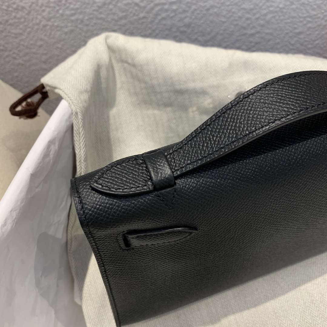 에르메스 미니 켈리백22 블랙 은장 앱송